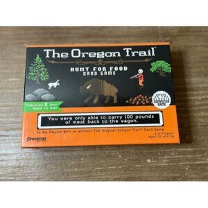 Oregon Trail Hunt For Food Card Game Pressman Expansion Toy Classic Computer